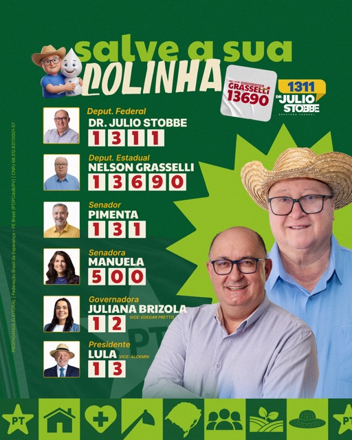 Colinha com Grasselli 13690 e Dr. Julio Stobbe 1311